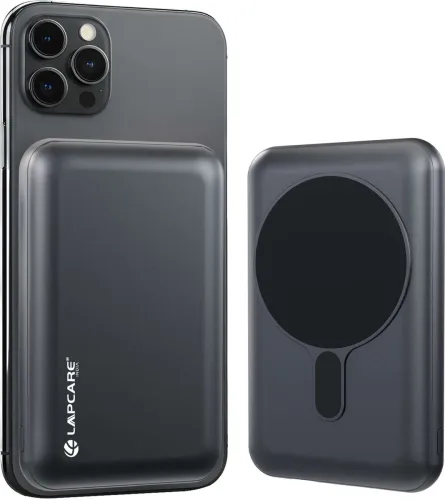 Image of LAPCARE 10000mAh Wired & Wireless MagSafe Power Bank