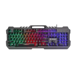 LAPCARE Champ Gaming Series ALFA Keyboard 8 with Rainbow Backlight & Multicolor LED Effects | Metal Cover & Plastic Shel