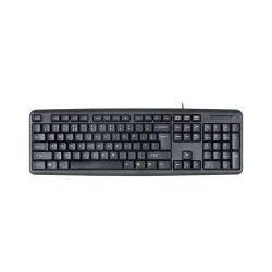Lapcare Alfa Keyboard 3 with Adjustable Kickstand, Capslock Indicator and 104 Keyboard Standard Key, USB 2.0 (Black)