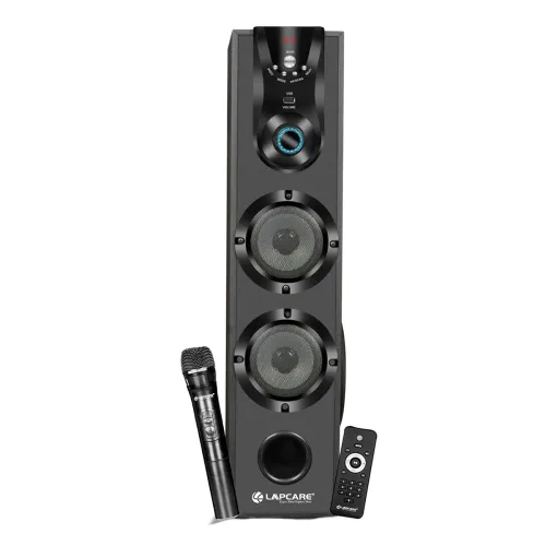 Image of LAPCARE Dhamaka 50W Tower Speakers with Led Digital Display | Extreme Bass |