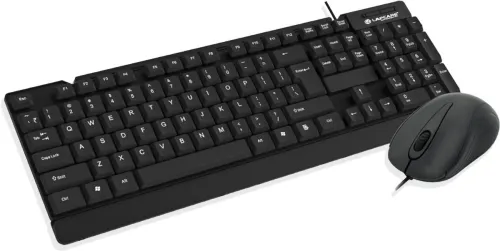 Image of LAPCARE E9 Wired Combo-Keyboard and Mouse Set