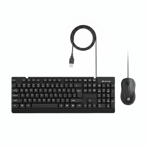 Image of Lapcare E9 Wired Keyboard and Mouse Combo