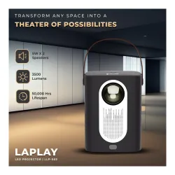 LAPCARE LAPLAY 65W LED Projector