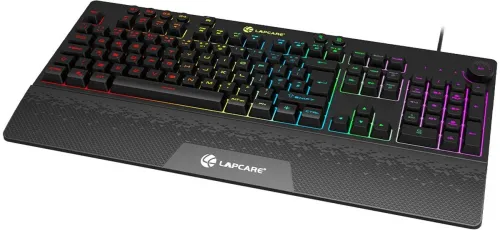 Image of Lapcare LGK-111 Wired Gaming Keyboard with Wrist Rest