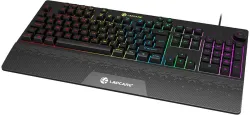 LAPCARE Rainbow backlit wired gaming keyboard