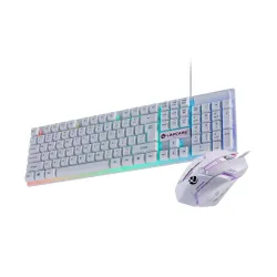 LAPCARE RAPIDO Gaming Keyboard & Mouse Combo (RGB, USB)