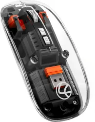 LAPCARE Trendy Plus Black Ergonomic Wireles Laser Mouse 