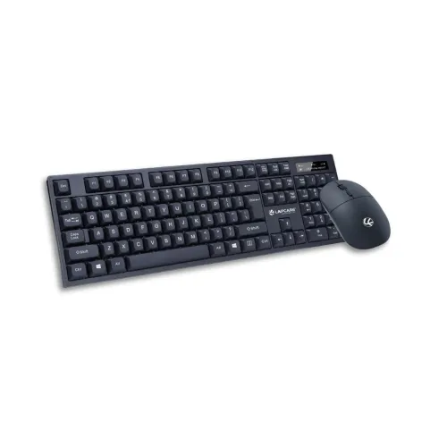 Image of Lapcare WL-102 Wireless Keyboard and High Precision Mouse, 2.4GHz Wireless with Nano 