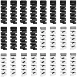 Lapster 24 pcs Spiral Charger protector