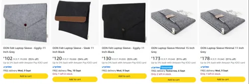 Image of Laptop Bag at minimum 90% Discount 