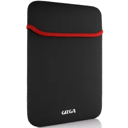 GIZGA Club-laptop Neoprene Reversible for 15.6-inches Laptop Sleeve - Black-Red