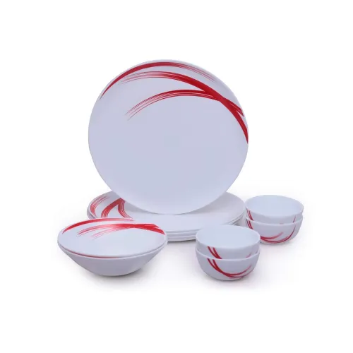 Image of Larah by Borosil 10 Pieces Opalware Dinner Set