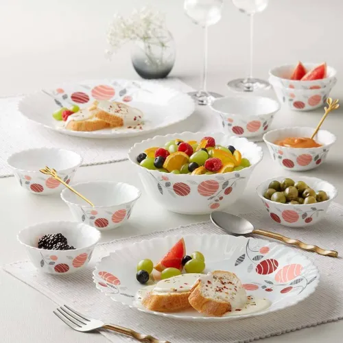 Image of Larah Borosil 17-Piece Dinner Set