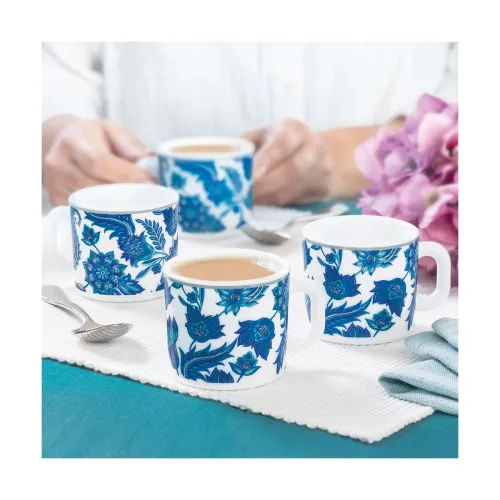 Image of Larah BOROSIL Iris Tea Mug Set 6Pc
