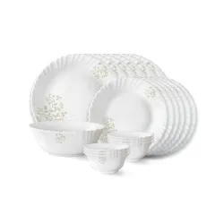 Larah by Borosil 19Pcs Dinner Set 
