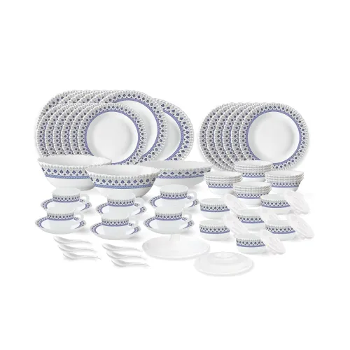 Image of Larah by Borosil 66Pcs Dinner Set