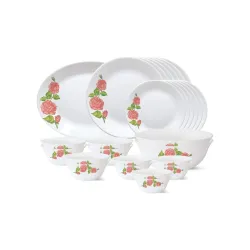 Larah by Borosil - Tiara Series Dinner Set
