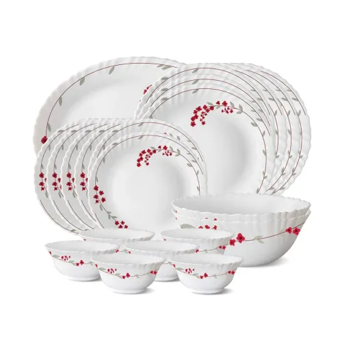 Image of Larah by BOROSIL Verona Opalware Dinner Set