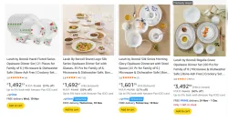 Larah by BOROSIL Dinner Set upto 60% Discount