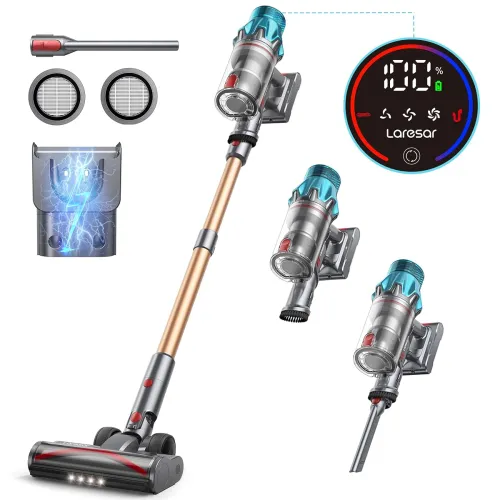 Image of Laresar Ultra 7 Cordless Vacuum Cleaner 550W (Black)