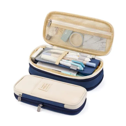 Image of HASTHIP® Nylon Large Capacity Pencil Pouch