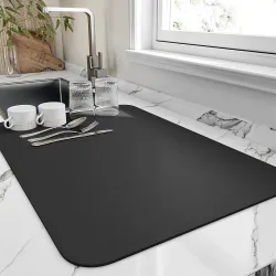 Large Water Absorbent Kitchen Drying Mat
