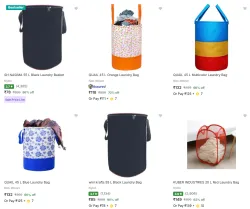 Laundry Baskets – Starting at just ₹78