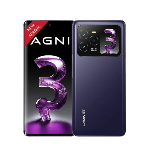 Image of Lava Agni 3 5G – 8GB/128GB, Dual AMOLED, 50MP, 66W