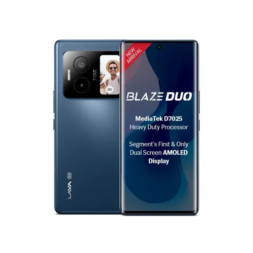 Image of Lava Blaze Duo 5G (8GB/128GB) – Celestial Blue