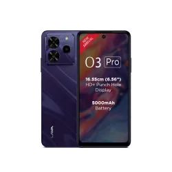 Lava O3 Pro (Glossy Purple, 4 GB RAM, 64 GB Storage)