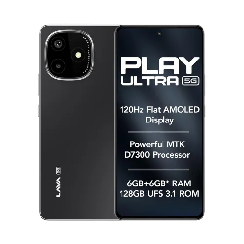 Image of Lava Play Ultra 5G AMOLED Smartphone (6+6 GB RAM, 128GB Storage)