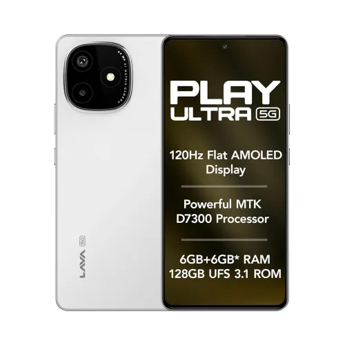 Image of Lava Play Ultra 5G AMOLED Smartphone (6+6GB, 128GB)