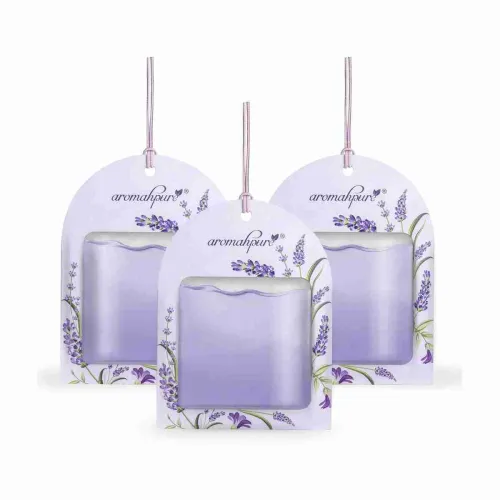 Image of Lavender Car Freshener Gel 22.5ml (Pack of 3)