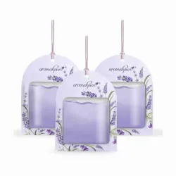 Lavender Car Freshener Gel 22.5ml (Pack of 3)