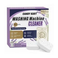 Lavender scented 12 Pack Washing Machine Deep Cleaner