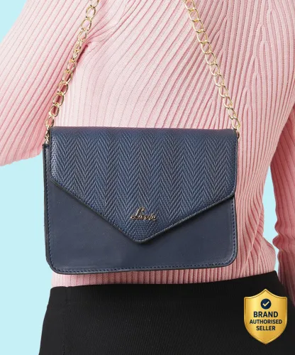 Image of LAVIE Blue Sling Bag SDFD863040N3