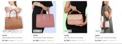 Lavie Handbags at minimum 77% Discount