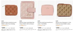 Lavie Handbags Starting at ₹299