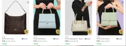 Lavie Handbags upto 80% Discount