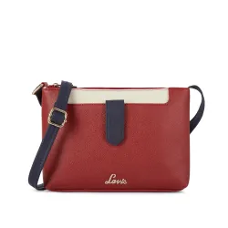 Lavie Womens Keiko 2C Colorblock Top Zip Crossbody Sling Bag | Ladies Purse Handbag | Gift for Women