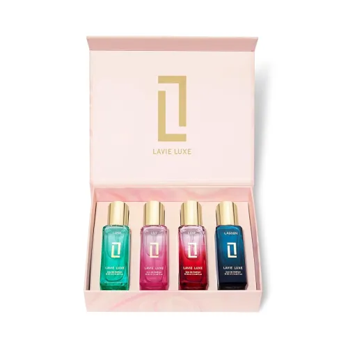 Image of Lavie Luxe Luxury Woman Eau De Parfum Portable Gift Set 80 ml | Perfume for Women with scents Lily, Sweet, Mandarin Oran