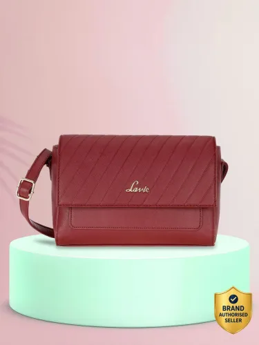 Image of LAVIE Maroon Women Sling Bag -