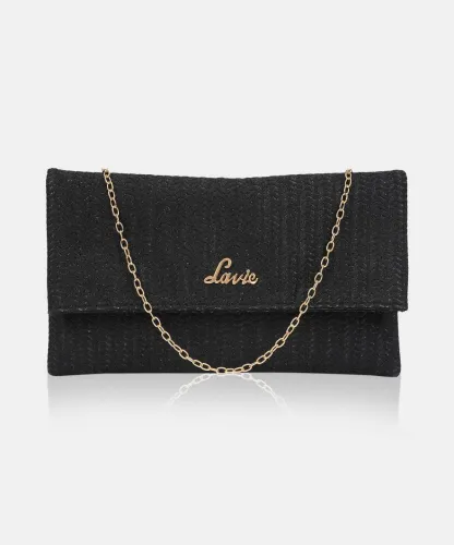 Image of LAVIE Party Black Clutch