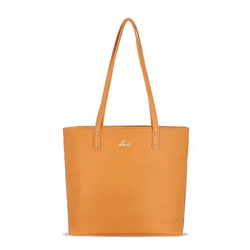 Image of Lavie Pavo Women's Tote Bag (Brown, Ocher)