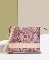 LAVIE Pink Women Sling Bag Python Slim Sling Bag