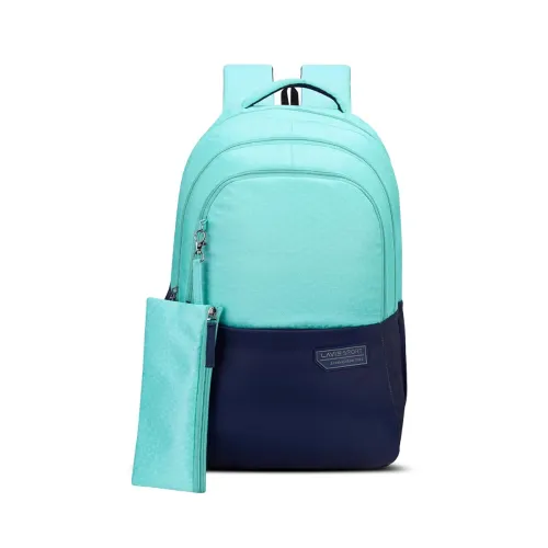 Image of Lavie Sport Akron 35L M.Blue-Blue Backpack | Fits Upto 15 Inch Laptop | Organizer & Bottle Holder |Rain Cover |Pencil Po