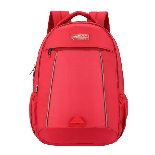 Image of Lavie Sport Arena 28L Casual Backpack For Boys & Girls (Red)