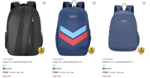 Image of Lavie Sport backpacks up to 90% discount