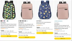 Lavie Sport Bags at minimum 70% Discount