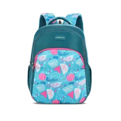 Lavie Sport Doddle 35L Teal Backpack | Fits Upto 15 Inch Laptop | Organizer & Bottle Holder |Rain Cover | Gift for Men, Women, Boys, Girls | Laptop Sleeve for School & College